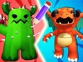 Leikur Battle Of Monster: Teikning  á netinu