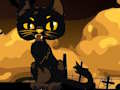 Leikur Finndu Halloween Cat Wings  á netinu