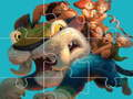Leikur The Croods Jigsaw á netinu