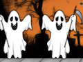 Leikur Finndu Halloween Ghost Skull  á netinu