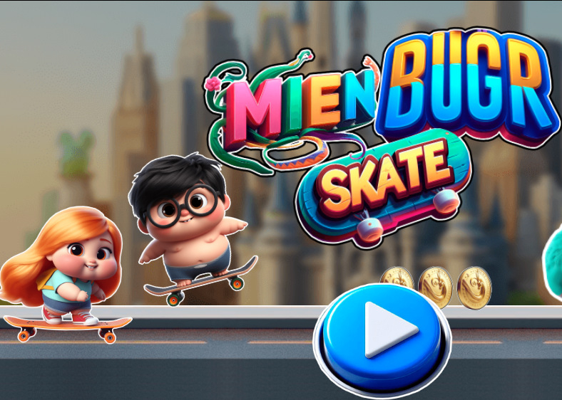 Leikur Mien BUGR SKATE á netinu