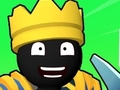 Leikur Stickman Miners Wars á netinu