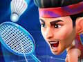 Leikur Badminton Árekstur 3D á netinu
