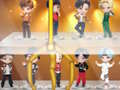 Leikur BTS Chibi klóvél  á netinu
