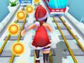 Leikur Subway Santa Princess Runner á netinu
