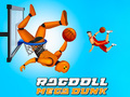 Leikur Ragdoll Mega Dunk á netinu