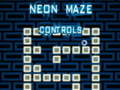 Leikur Neon Maze Control á netinu