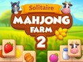 Leikur Solitaire Mahjong Farm 2 á netinu