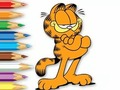 Leikur Litabók: Garfield Hamburger  á netinu