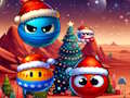 Leikur Christmas Rush: Red and Friend Balls  á netinu