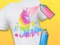 Leikur Skyrtu Dye DIY  á netinu