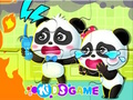 Leikur Jigsaw Puzzle: Baby Panda flugeld á netinu