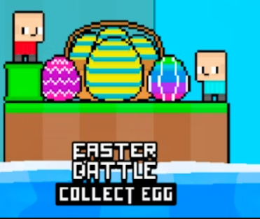 Leikur Easter Battle Safna egg  á netinu
