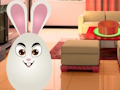 Leikur Fyndið kanína egg flótti á netinu