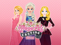 Leikur Prinsessur Casting Rush  á netinu