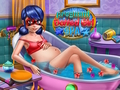 Leikur Barnshafandi dotted Girl Spa  á netinu