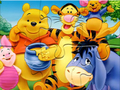 Leikur Jigsaw þraut: Winnie með vinum á netinu