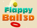 Leikur Flappy Ball 3d á netinu