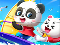 Leikur Jigsaw þraut: Baby Panda sigling á netinu