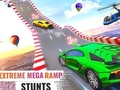 Leikur Ómögulegt Mega Ramp Car Stunt  á netinu