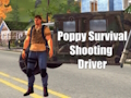 Leikur Poppy Survival Shooting bílstjóri  á netinu