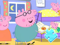 Leikur Jigsaw þraut: Peppa svefnsaga á netinu