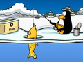 Leikur Club Penguin: Ísveiði  á netinu