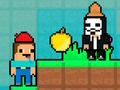 Leikur Noob vs Hacker Gold Apple á netinu