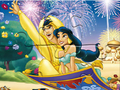 Leikur Jigsaw þraut: Lampi af Aladdin á netinu