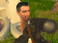 Leikur Sniper vs Skibidi salerni  á netinu