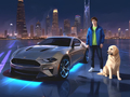 Leikur Mustang City bílstjóri  á netinu
