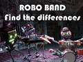 Leikur Robot Band - Finndu muninn  á netinu