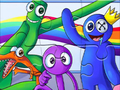 Leikur Jigsaw þraut: Rainbow Friends 2 á netinu
