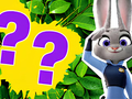 Leikur Kids Quiz: Hvað veist þú um Zootopia  á netinu