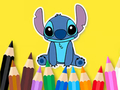 Leikur Litabók: Stitch  á netinu