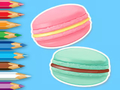 Leikur Litabók: Macaron  á netinu