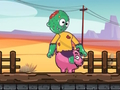 Leikur Stærðfræði Zombie Rodeo margföldun  á netinu