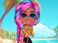 Leikur Beach fashionista áskorun á netinu