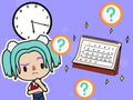 Leikur Kids Quiz: Þekki tímann á netinu