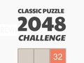 Leikur 2048 Klassísk þraut áskorun á netinu