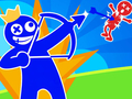 Leikur Rauðar og bláar Stickman njósnaþrautir 2  á netinu