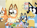 Leikur Jigsaw þraut: Bluey verslunardagur á netinu