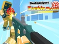 Leikur Blockapolypse Zombie Shooter á netinu