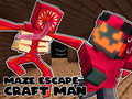 Leikur Maze Escape: Craft Man á netinu