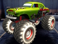 Leikur Monster Trucks Sky glæfrabragð  á netinu