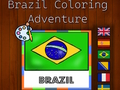 Leikur Brasilíu litaævintýri  á netinu
