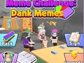 Leikur Meme Challenge: Dank Memes á netinu