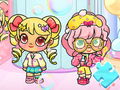 Leikur Jigsaw þraut: Avatar World Candy Girl á netinu