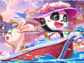 Leikur Jigsaw þraut: Baby Panda Fiesta á netinu