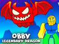 Leikur Obby Legendary Dragon á netinu